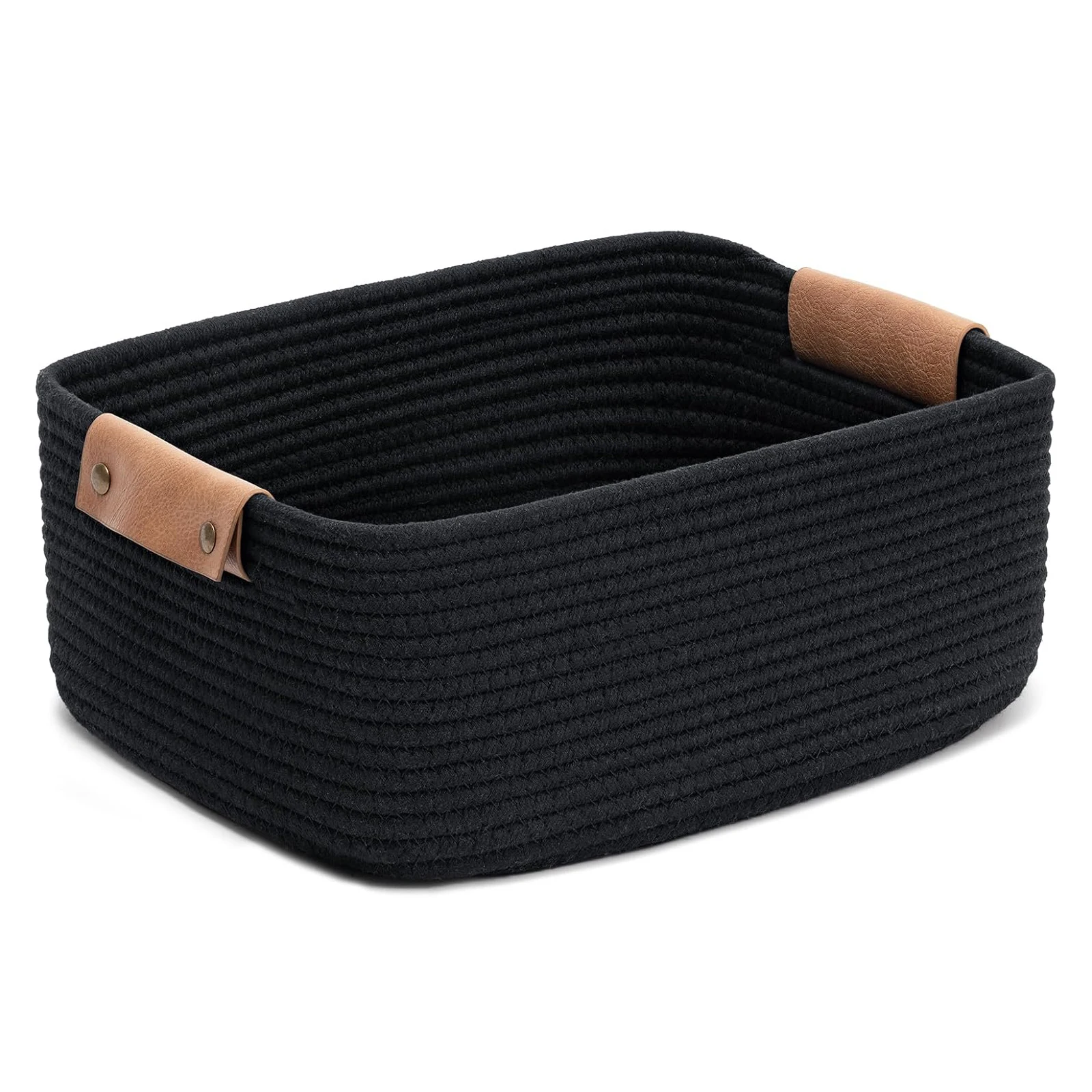 

Корзины для хранения на полках, корзина для игрушек в детскую, плетеные корзины из хлопкового каната для декора, корзина для полотенец