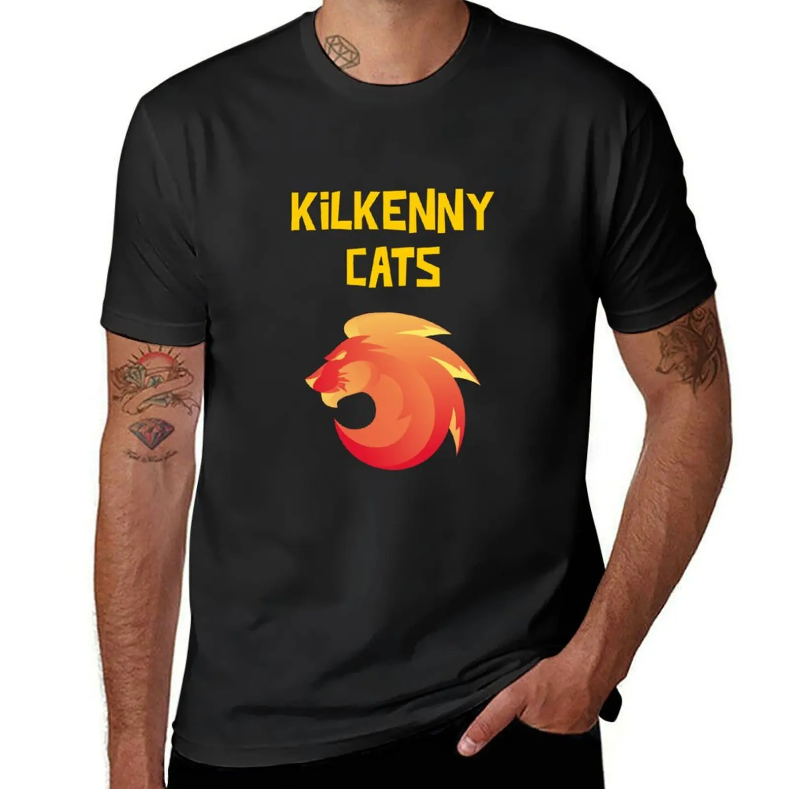 

Kilkenny Cats V9 T-Shirt kawaii clothes sweat new edition mens t shirts casual stylish