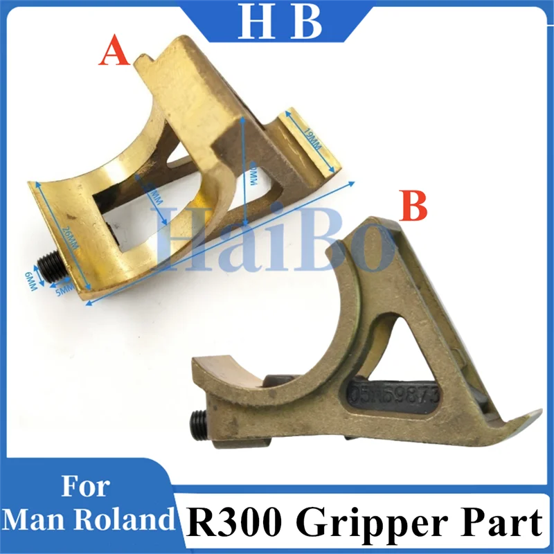 HaiBo Beste kwaliteit 5-delige Roland 300 messing grijper met rol