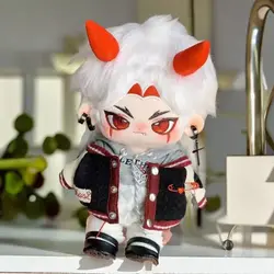 20cm Game Genshin Impact Arataki Itto Plush Doll Stuffed Toy Plushies Chothes Dress Up Clothing Anime Cartoon Figure Toys Gift