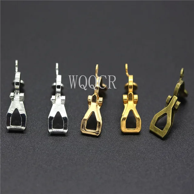50 sztuk/partia 12mm miedzi złoty kolor srebrny nie Piercing kolczyki klipy puste ustawienia bazowe Craft dla DIY...