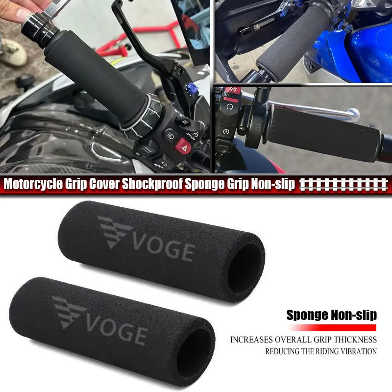 For VOGE 525 625 800 900 DSX DS900X DS800X Rally DS625X DS525X Motorcycle Handle Anti Slip Cover Soft Sponge Grip Handle