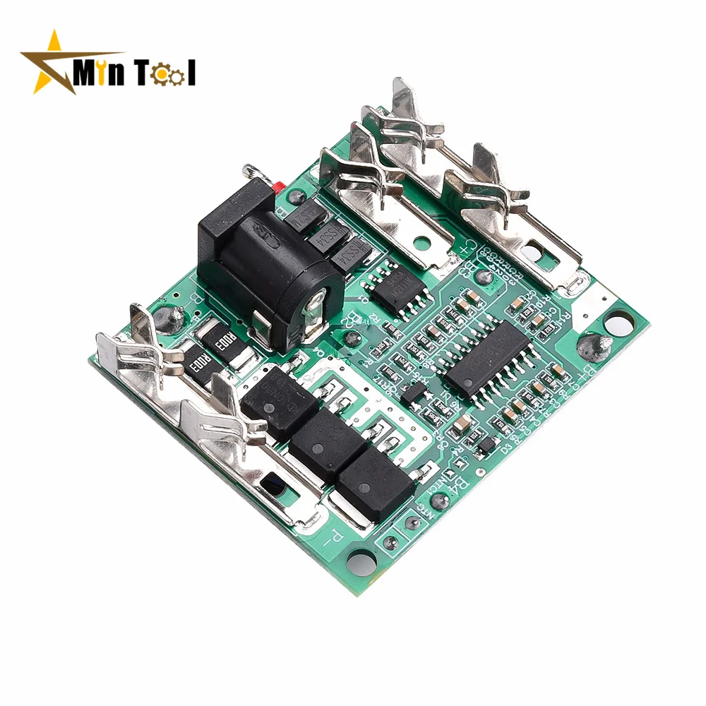 5S 5 Serial 18V 21V 20A Li-Ion Lithium Battery Charger Protection Board Module Pack Circuit Board BMS Module  Power Tool Module