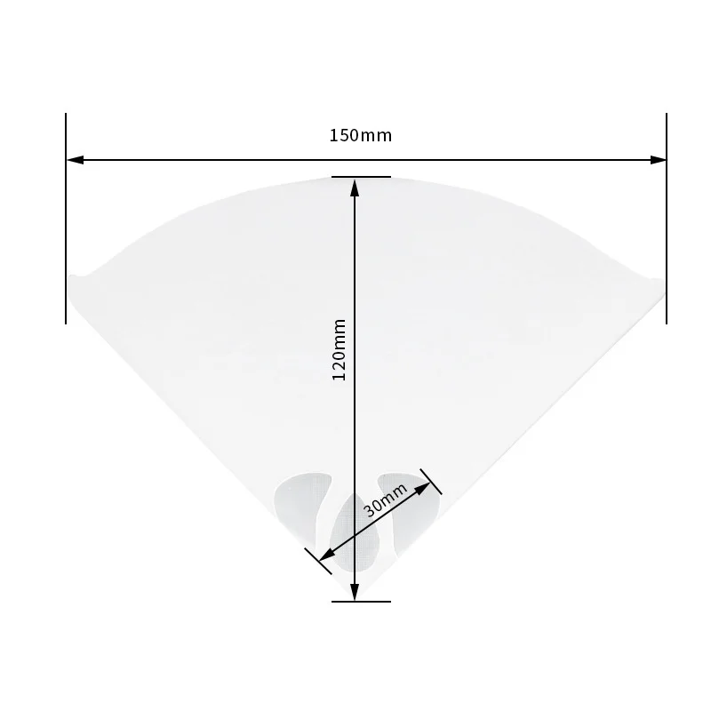 10 stks Verffilterpapier Autolak Spray Mesh Papier Filter Trechter Zeef Wegwerp Conische Uitpers Trechter