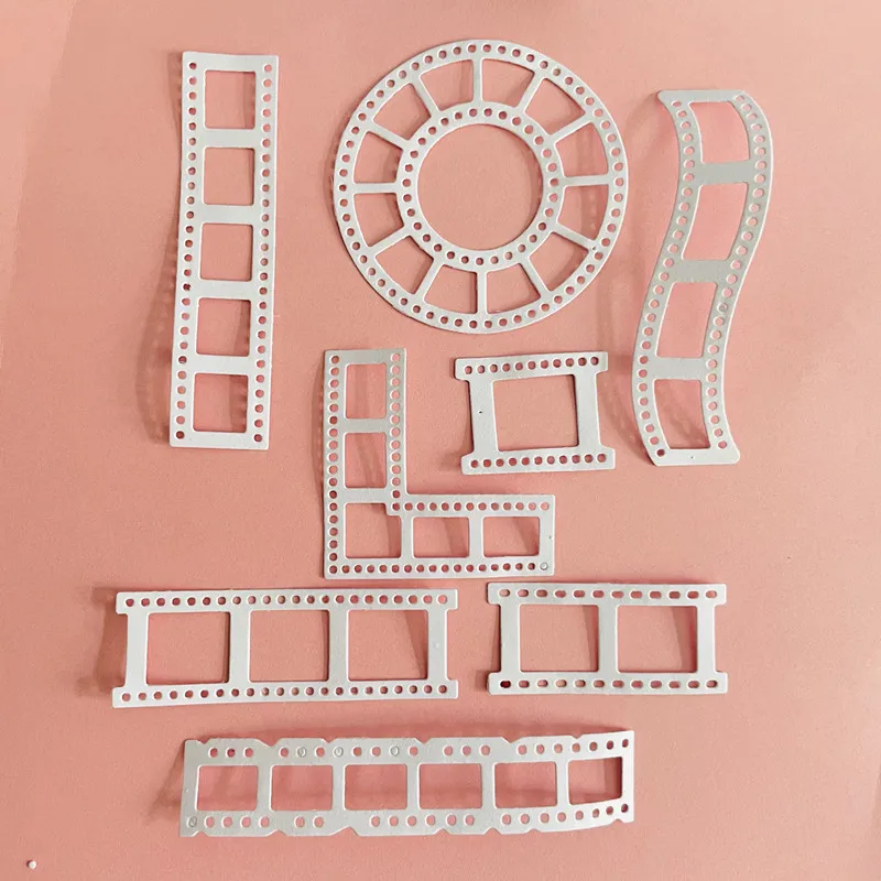 film strip round circle decoration die Metal Cutting Dies DIY Scrapbook Paper Cards Embossing Craft Die Cut handmade craft