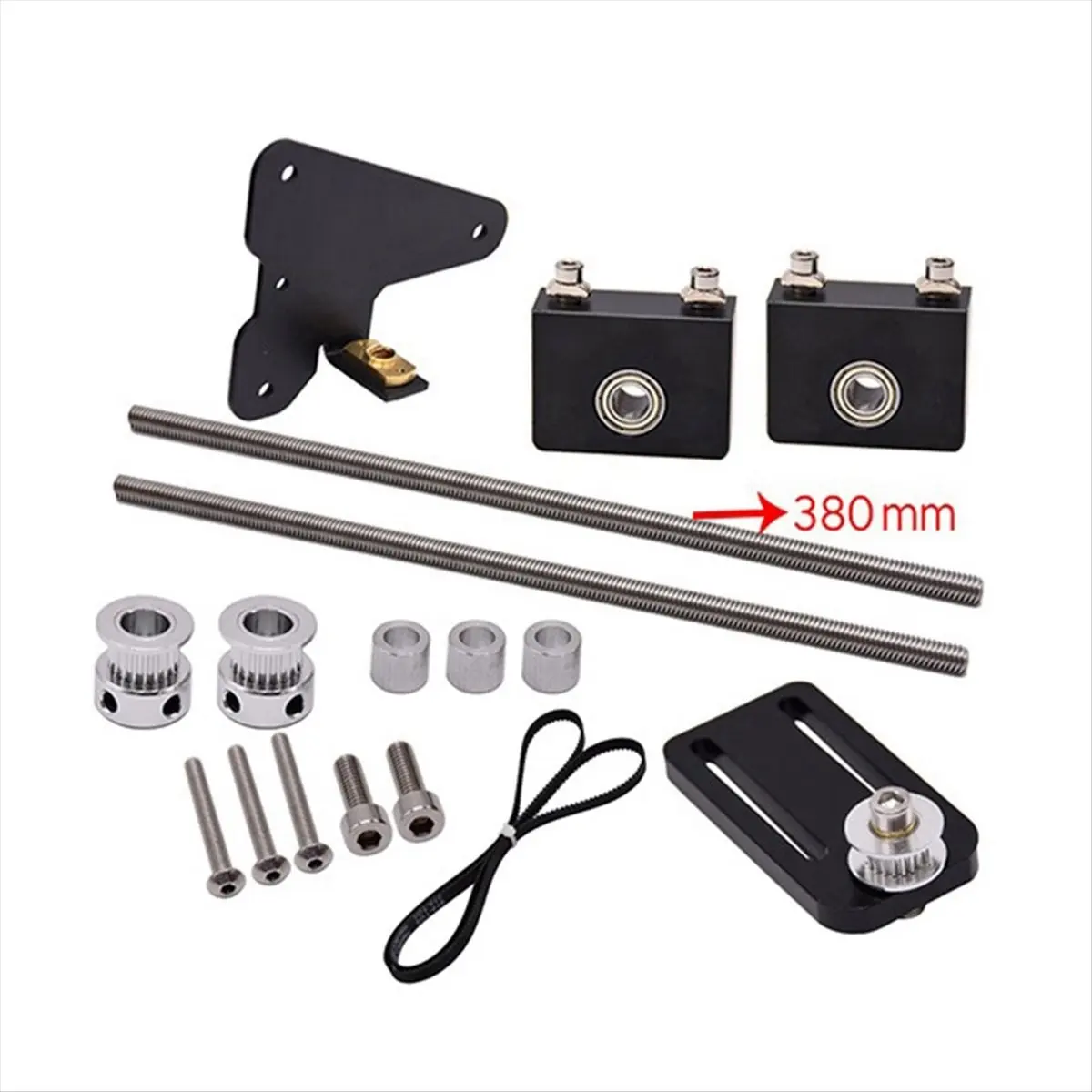 1Set 3D Printer Accessories Dual Z-Axis Upgrade Kit 3D Printer Parts for -3 -3V2 -3 Pro Printer-A69M view 3
