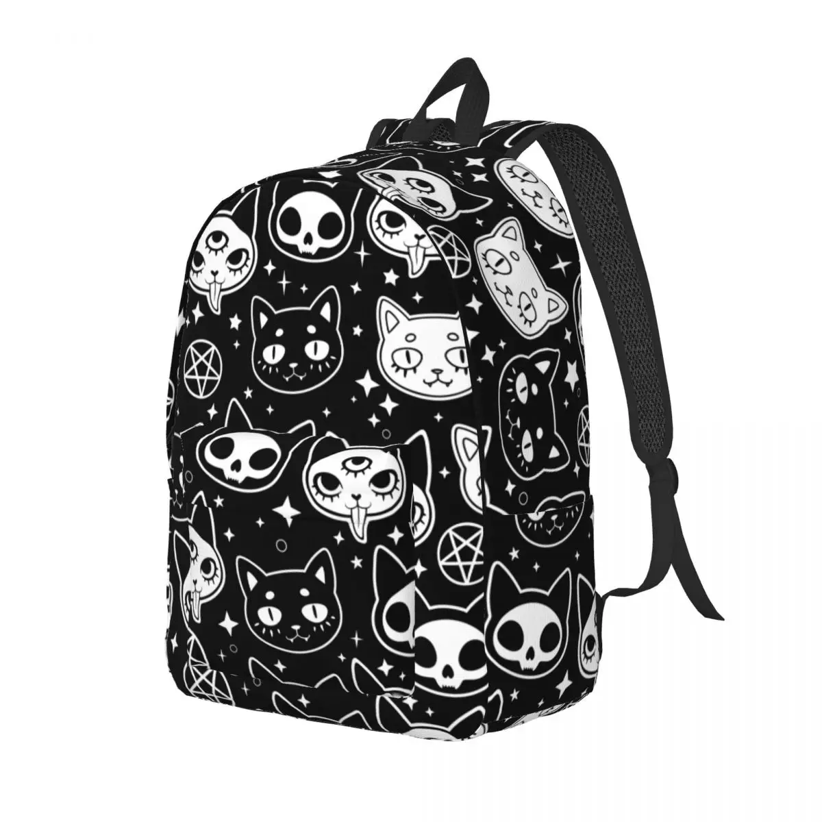 Magic Cat Witchcraft Backpack for Boy Girl Kids Student School Bookbag Daypack Preschool Primary Bag Gift