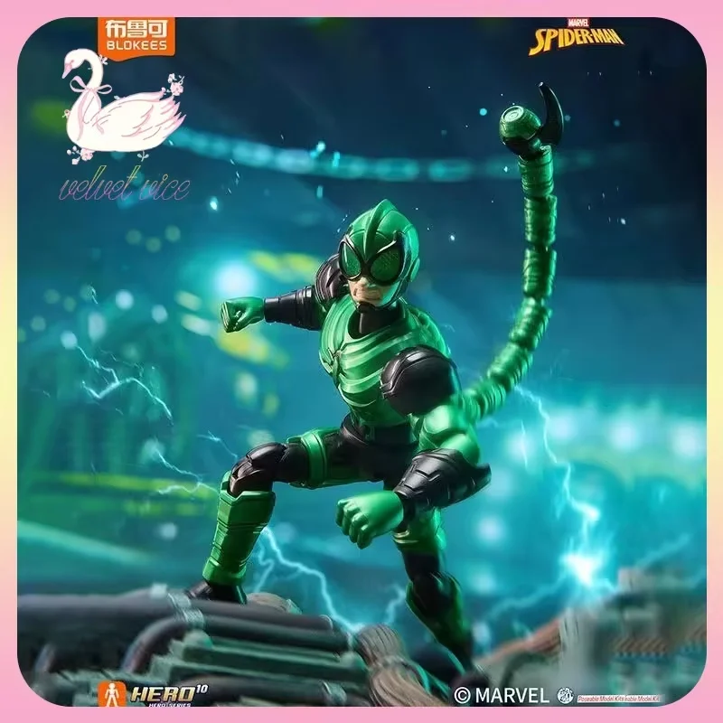 

Оригинальные Blokees Marvel Hero Galaxy Series 05-Марвел Человек-паук слепая коробка Человек-паук аниме периферийная коллекция игрушек подарки для мальчиков