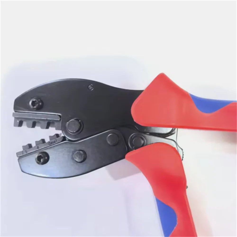 FSE Series Ratchet Wire Terminal Crimping Pliers Multi-Type Connector Ferrule Insulated Bare Lug Crimper for 0.25-6mm² Wires