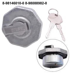 Car Fuel Cap With Key 8-98146010-0 8-98088982-0 8981460100 8980889820 For ISUZU ELF NPR NQR 4HK1Fuel Tank Cap Supply System