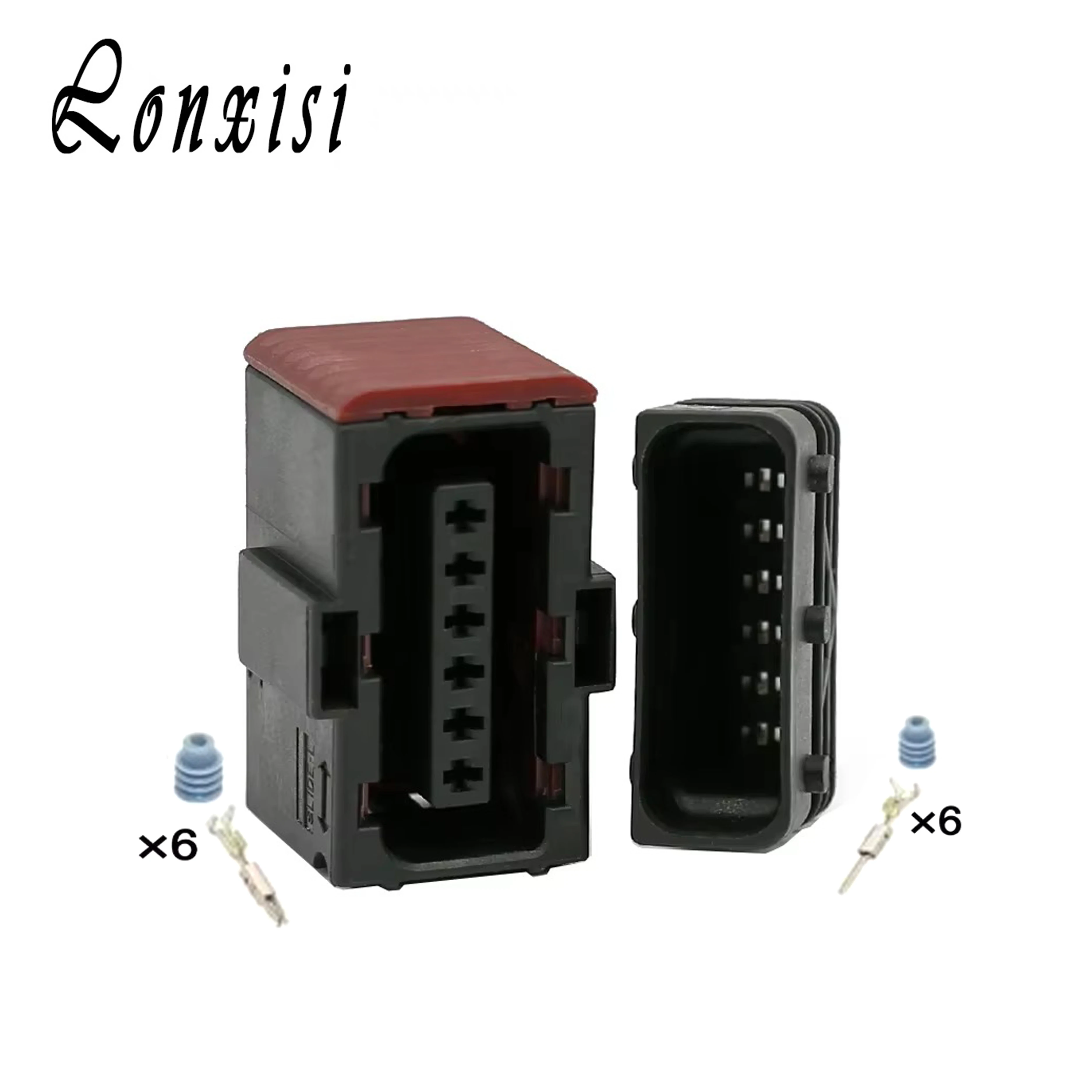 

1/5/10/20 Sets 6 Pin 6-929264-2 6-929265-2 Automobile Accelerator Pedal Plug For VW AUDI Chevrolet Fiat Hyundai Kia Mitsubishi