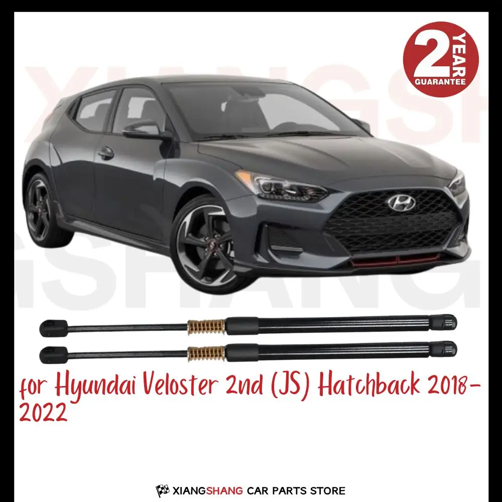 

2pcs Rear Damper for Hyundai Veloster 2nd (JS) Hatchback 2018-2022 WITH SPRING Trunk Boot Gas Charged Gas Struts