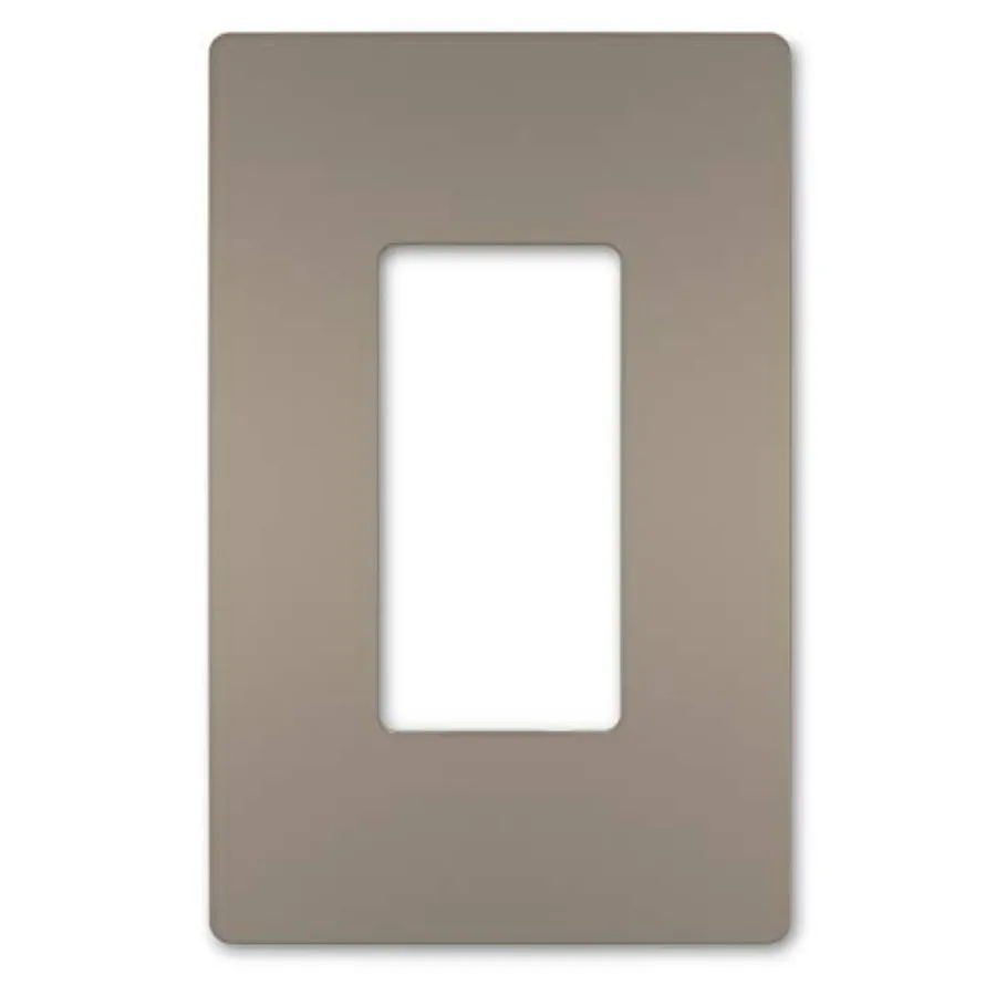 

Legrand radiant Screwless Wall Plates for Decorator Rocker Outlets, 1-Gang,,RWP26NICC6