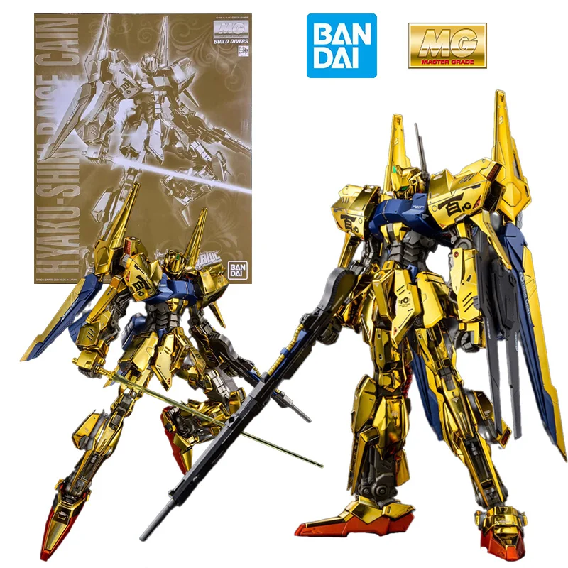 

Bandai PB MG Hyaku Shiki Raise Cain 1/100 25Cm Anime Original Action Figure Gundam Model Kit Toy Birthday Gift Collection