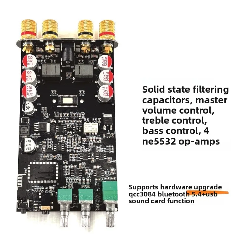 Original TPA3255D Class HIFI Level Digital Amplifier Module Super High Power 300W*2 Dual Channel Amplifier Board