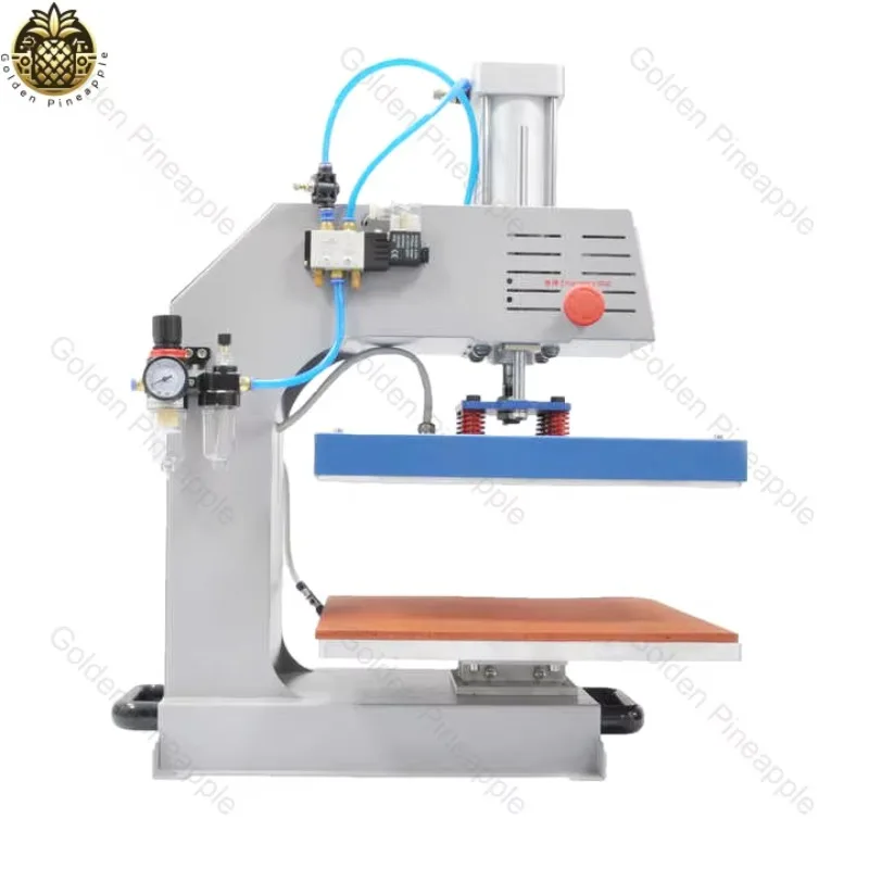 

Pneumatic Automatic 38*38 Flat Heat Press Machine for T - Shirt Heat Transfer and Clothing Digital Ironing