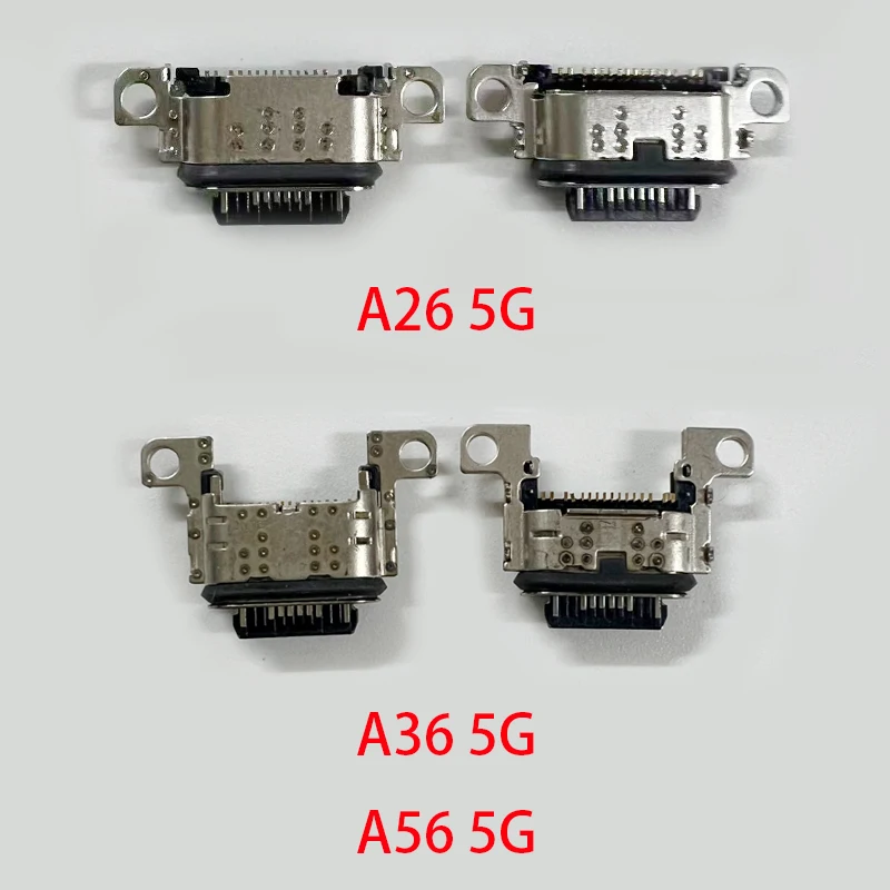 

10PCS For Samsung Galaxy A26 5G / A36 A56 5G USB Charging Port Dock Plug Connector Socket