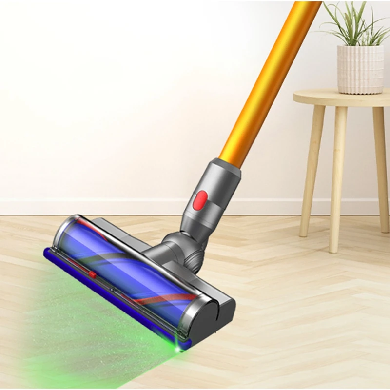 Для беспроводных пылесосов Dyson V7 V8 V10 V11 V15, вакуумные насадки, турбинная головка, инструмент для пола с обнаружением пыли