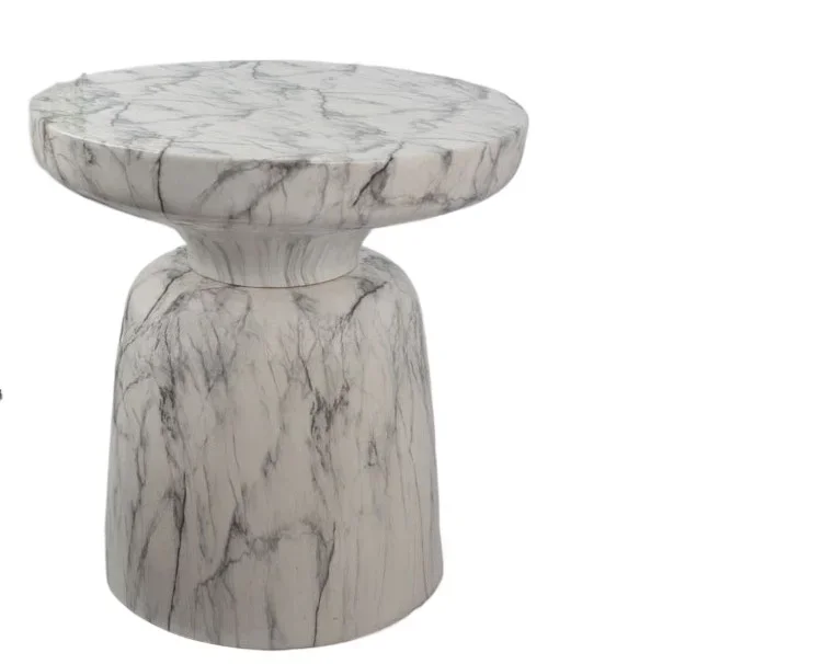 Ceramic white marble pattern, Nordic modern home simplicity, ceramic table ornament 4