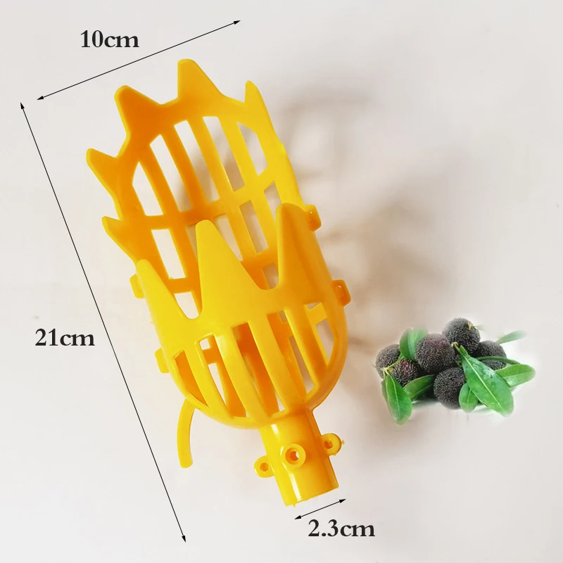 Recogedor de frutas de gran altitud, herramienta de recolección de frutas para jardinería, granja, dispositivo de recolección de Hardware de jardín, 1 ud.