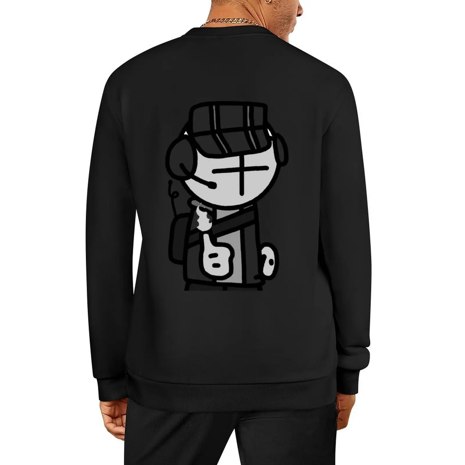 

Deimos (madness combat) Pullover men's sweat-shirt set men's autumn clothes men wear japanese style aesthetic sweatshirts