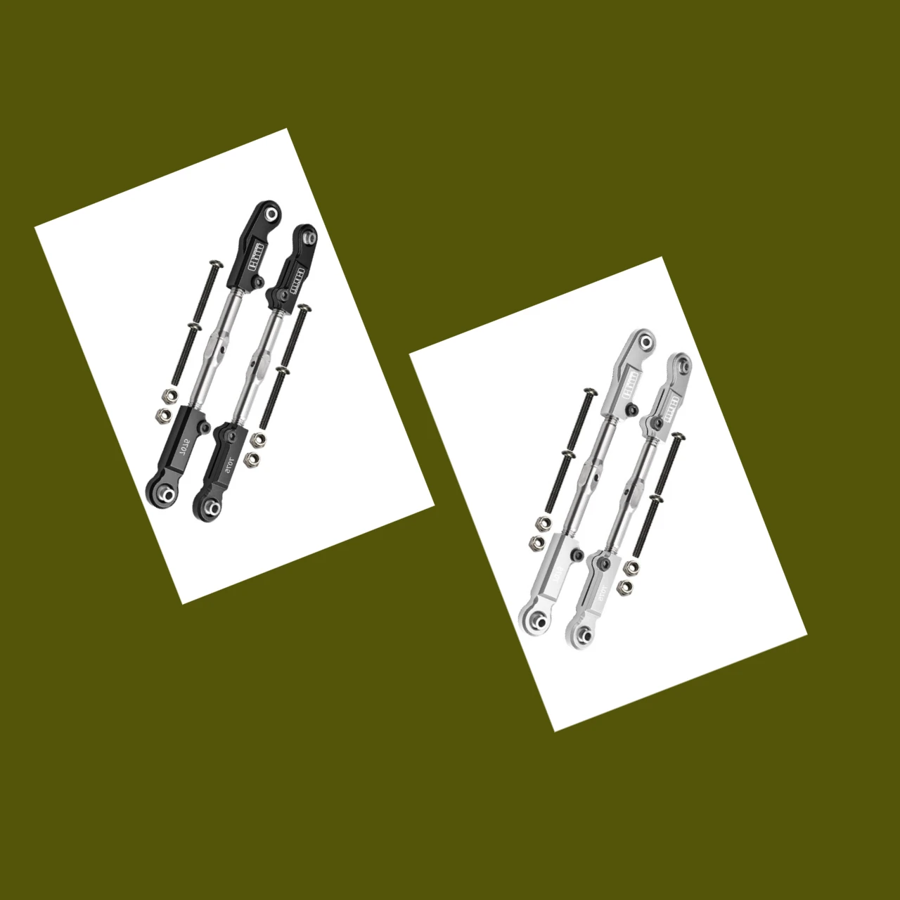 

Aluminum 7075+Stainless Steel Rear Camber Links For ARRMA 1/8 4WD Talion 6S AR330221+AR330230