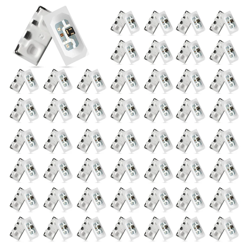 300Pcs SK6812 SIDE-A SK6812 IC In LED Chip Side Lighting SMD 4020 RGB For Strip Display Screen Individually Addressable