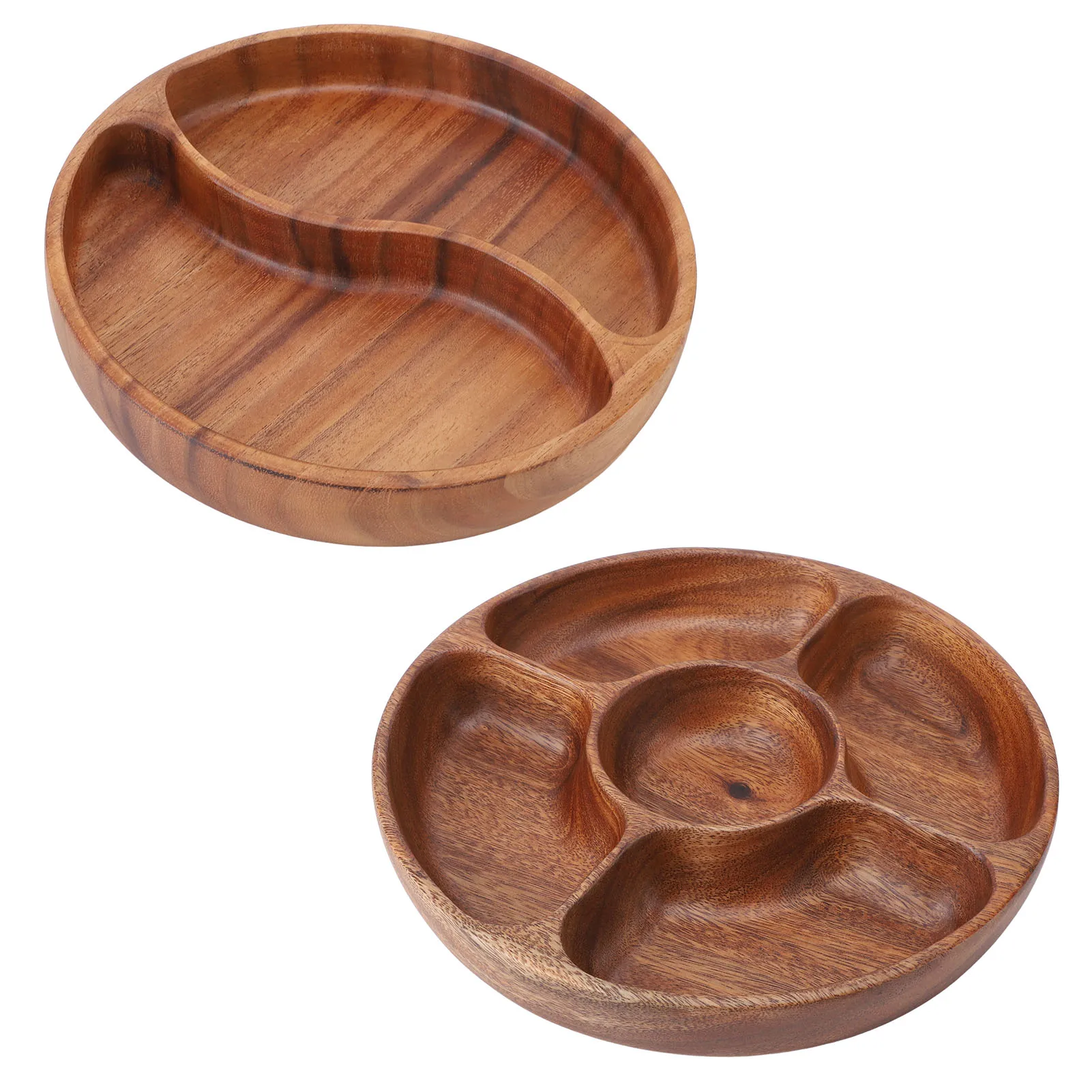 

Nuts Storage Platter Tray Wooden Serving Tray Dessert Fruit Veggie Food Serve Plate for Party Family Dinner Holiday Home Warming