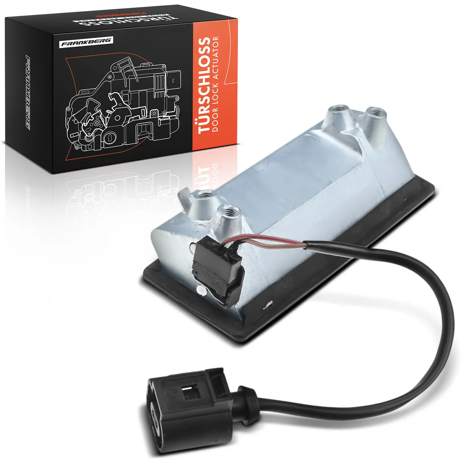 Frankberg 1x Deurslot voertuig achterklep voor VW Bora Golf 4 Variant 1J Touareg 7L 1J0827566L 1J0827566D 1J0827566L 1J0827566D