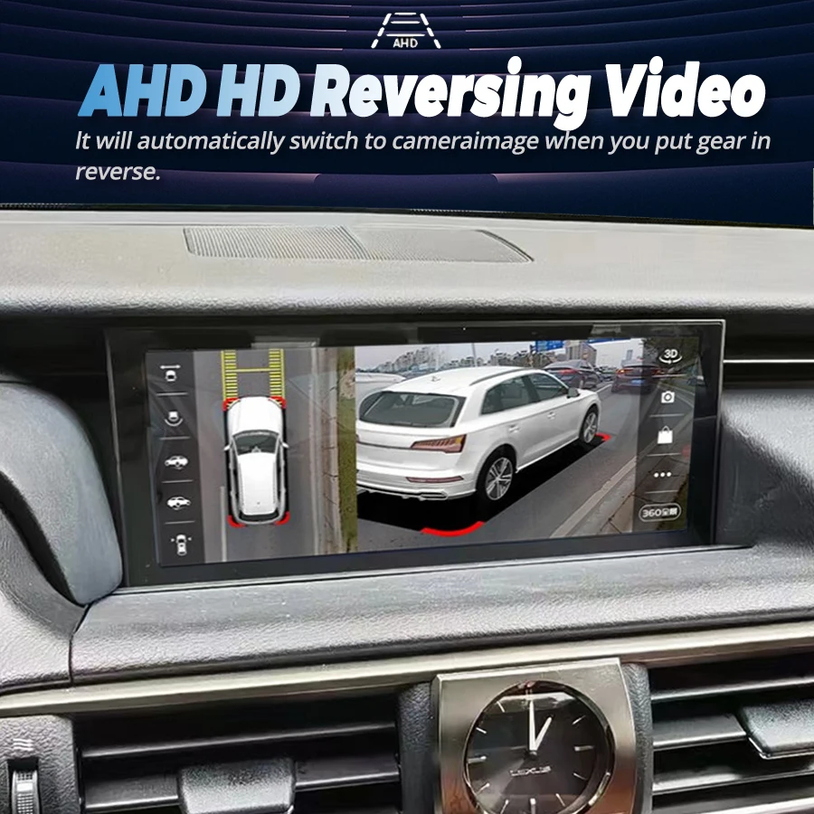 RHD CarPlay RDS 4G Autoradio Multimedia Video Player Autoradio 10.25 ''Voor Lexus IS RC 250 350 200 t 300 h 2017 Android 13 BT 5.0