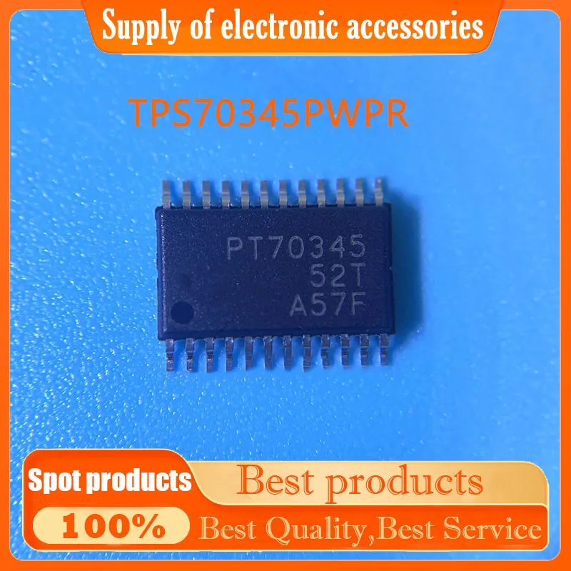 PT70345 TPS70345PWP TPS70345PWPR New original TSSOP24 linear voltage regulator IC chip