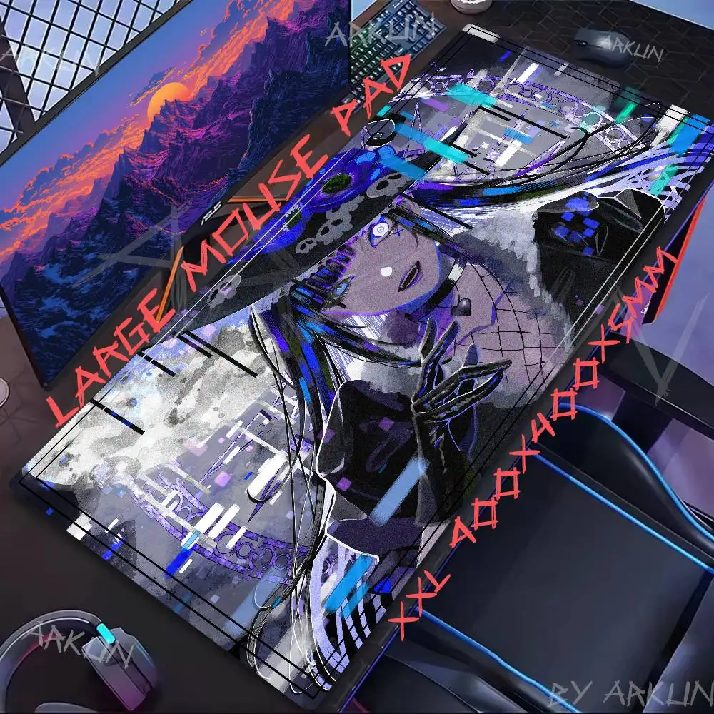 

XL Pretty Hot Anime Girl Mouse Pad Gamer Computer Accessories Keyboard Table Mat pad Company Gaming Laptop Desk Accessory Pc