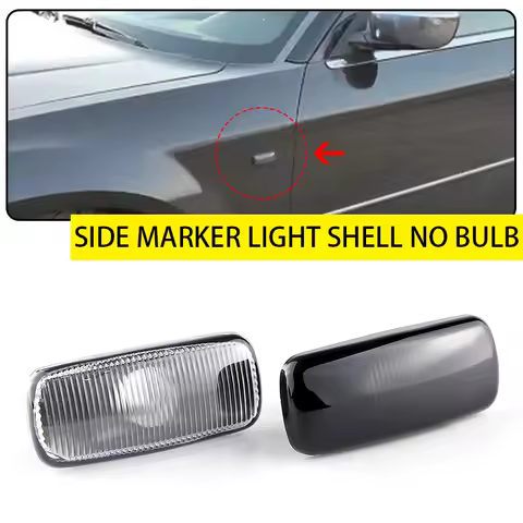 2pcs For Chrysler 300C Sebring 200 Dodge Caliber Nitro Grand Caravan Lancia Flavia Side Marker Indicator Lamp Cover Shell