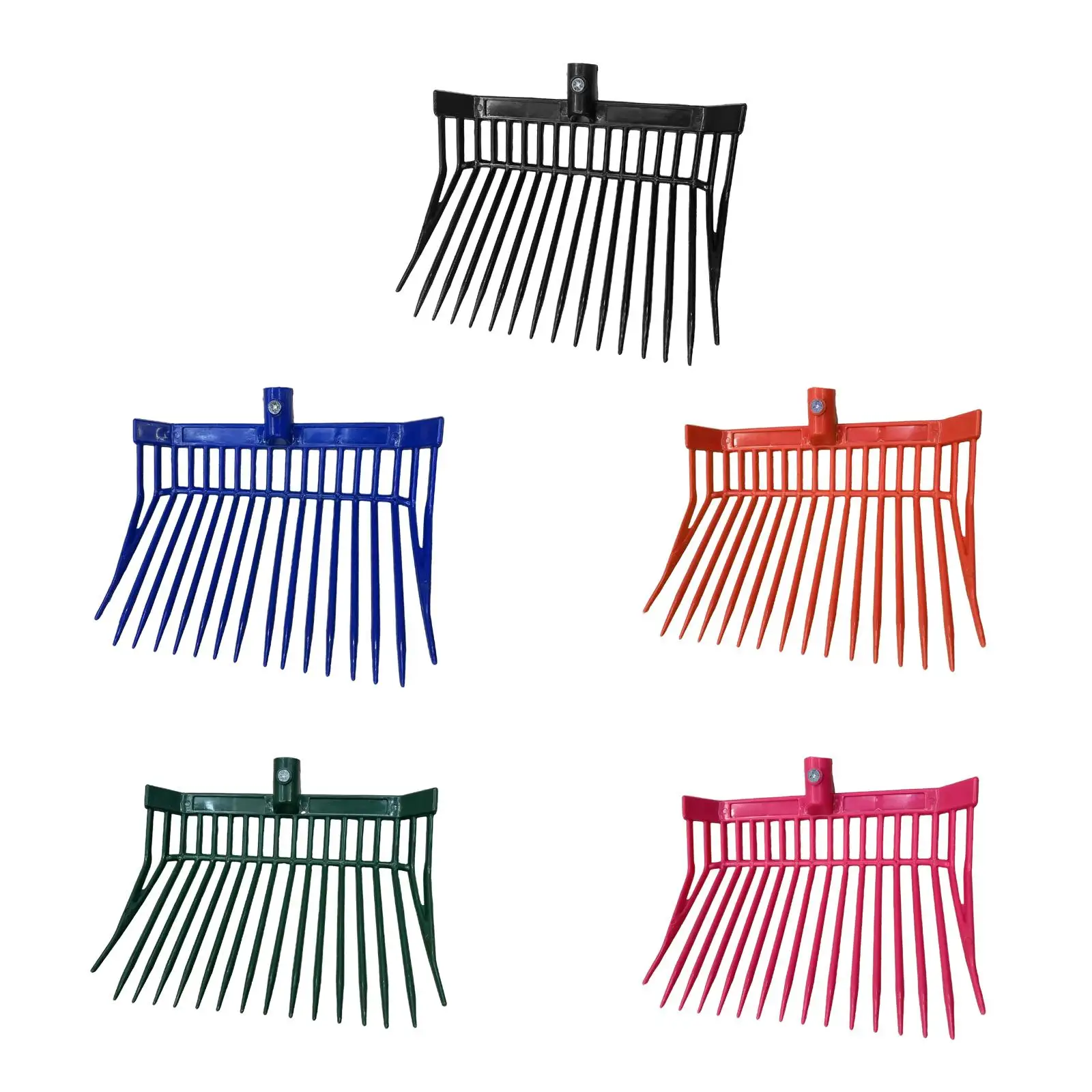 

Вилка для лошади, сменная головка, инструмент для чистки оборудования с угловыми зубьями для садоводства, конного спорта, постельные принадлежности для сорняков, ферма