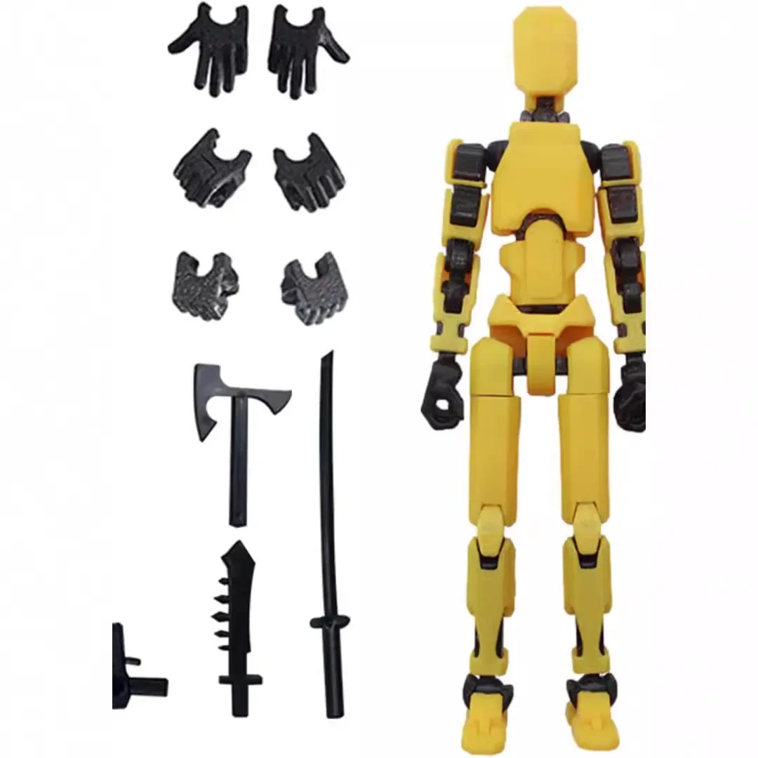 Titan 13 figuras de ação t13 figura 3d impressa multi-articulada móvel sorte 13 figura de ação nova 13 figura de ação manequim