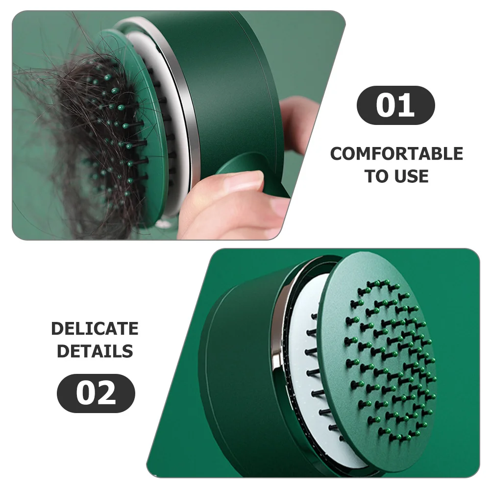 

Massage Paddle Hair Brush Stress Relief Scalp Massager All Hair Types Detangling Frizz Control Women Comb Massage Brush