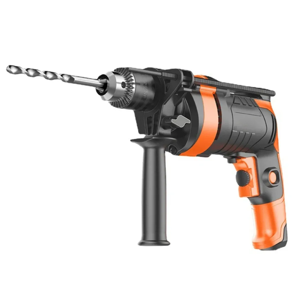

【Hot】Hand Electric Drill 220v Household Impact Drill Wired Plug-in Pistol Drill Multi-function Electric to Power Tool