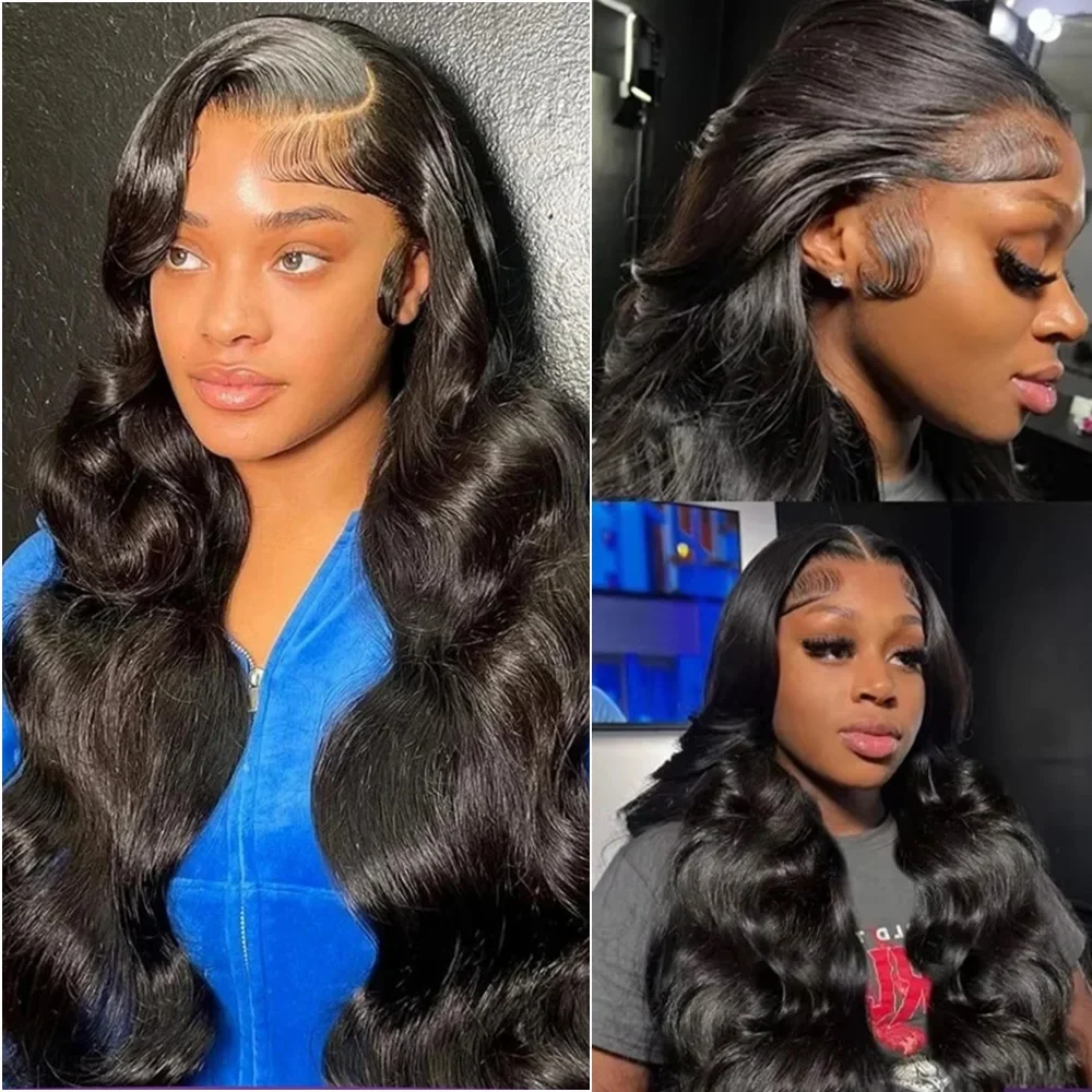 

5x5 Wear and Go Glueless Wig Brazilian Body Wave 13x6 HD Lace Closure Front 100% Human Hair Wig 360 Full Lace for Black Women