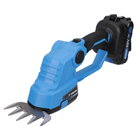 Drillpro Electric Hedge Trimmer Grass Trimmer 1200 Strokes per Minute Brushed Motor Battery Powered for 21V Mak Battery