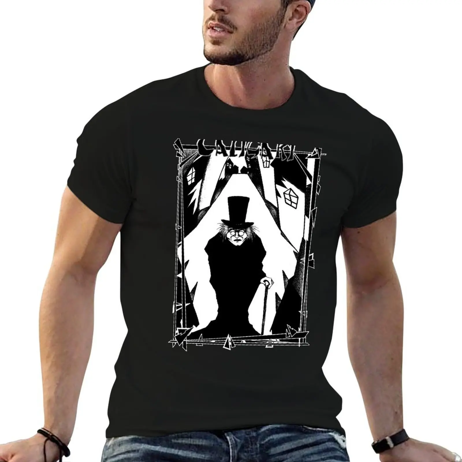 

Dr. Caligari T-Shirt anime t shirts for man man t shirts for men casual t shirts designer T-Shirt