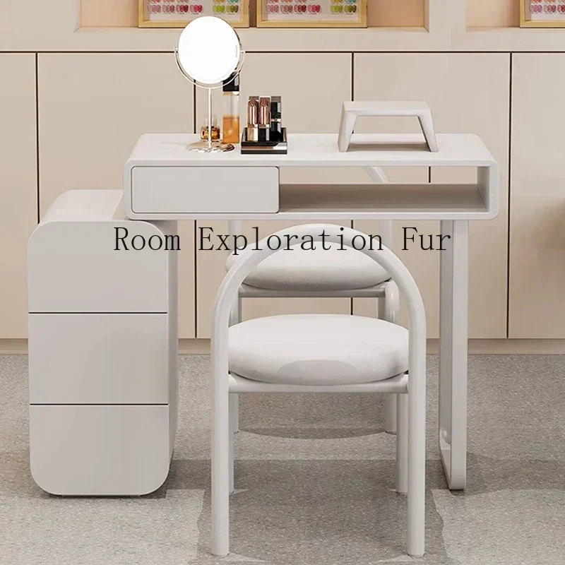 MESA DE MANICURA profesional para salón de belleza, muebles de belleza, tocador Simple, tecnología de uñas, cabeceros para mujeres, LJ50MT