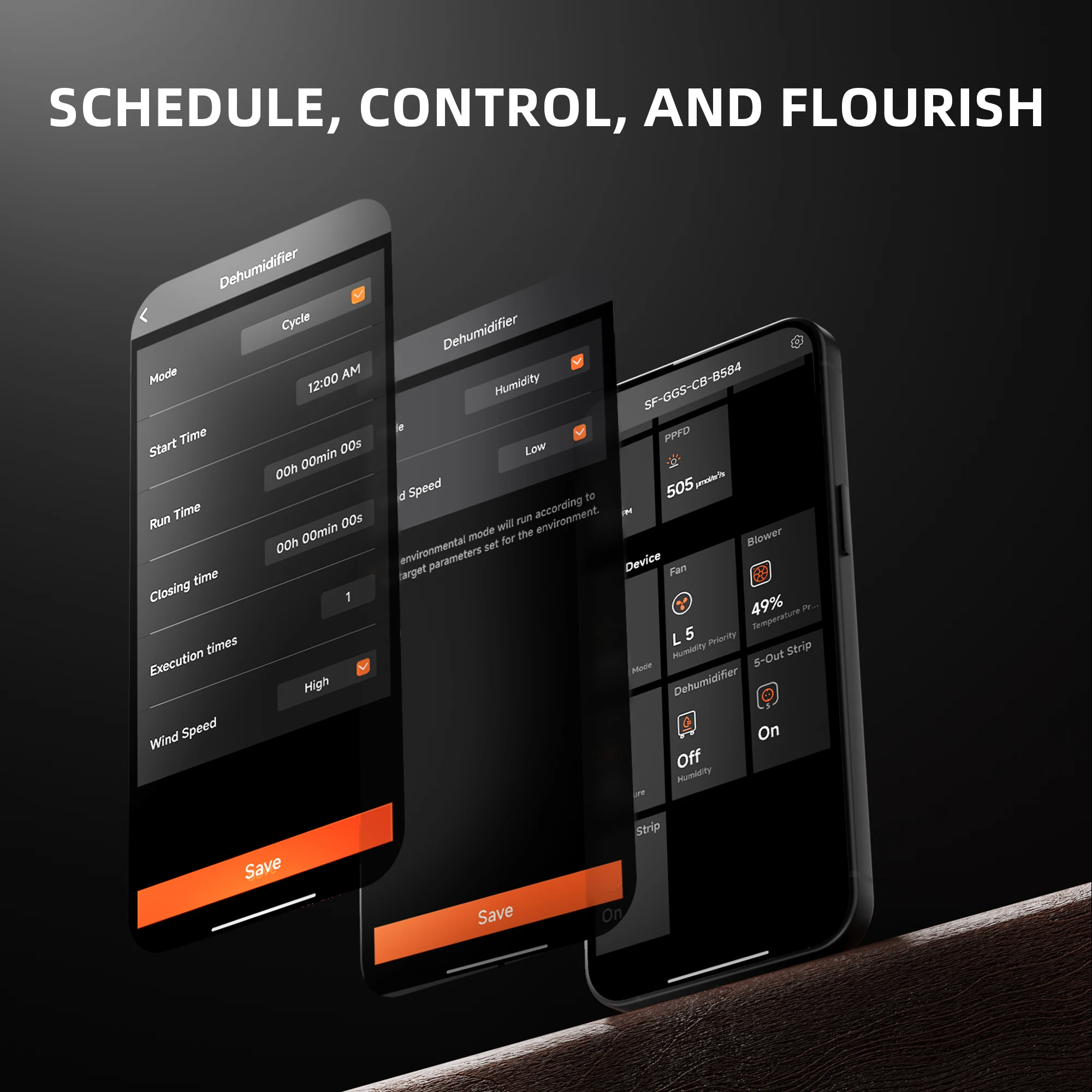 2025 New Spider Farmer 32 Pint Dehumidifier – Smart Control with RJ12 Cable