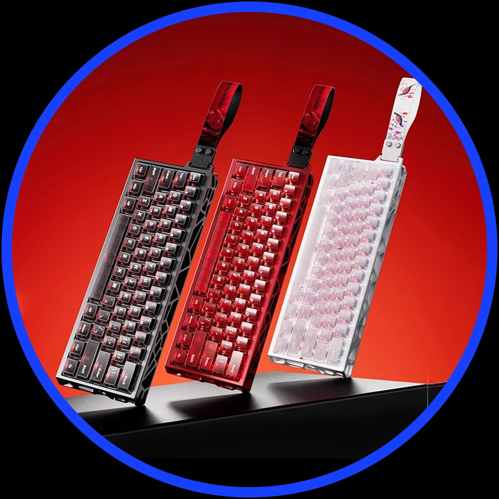 

FGG Madlions MAD Light 60HE Клавиатура с магнитным переключателем 0,01 ммRT Проводная механическая клавиатура 8000 Гц Игровая клавиатура Аксессуары для ПК