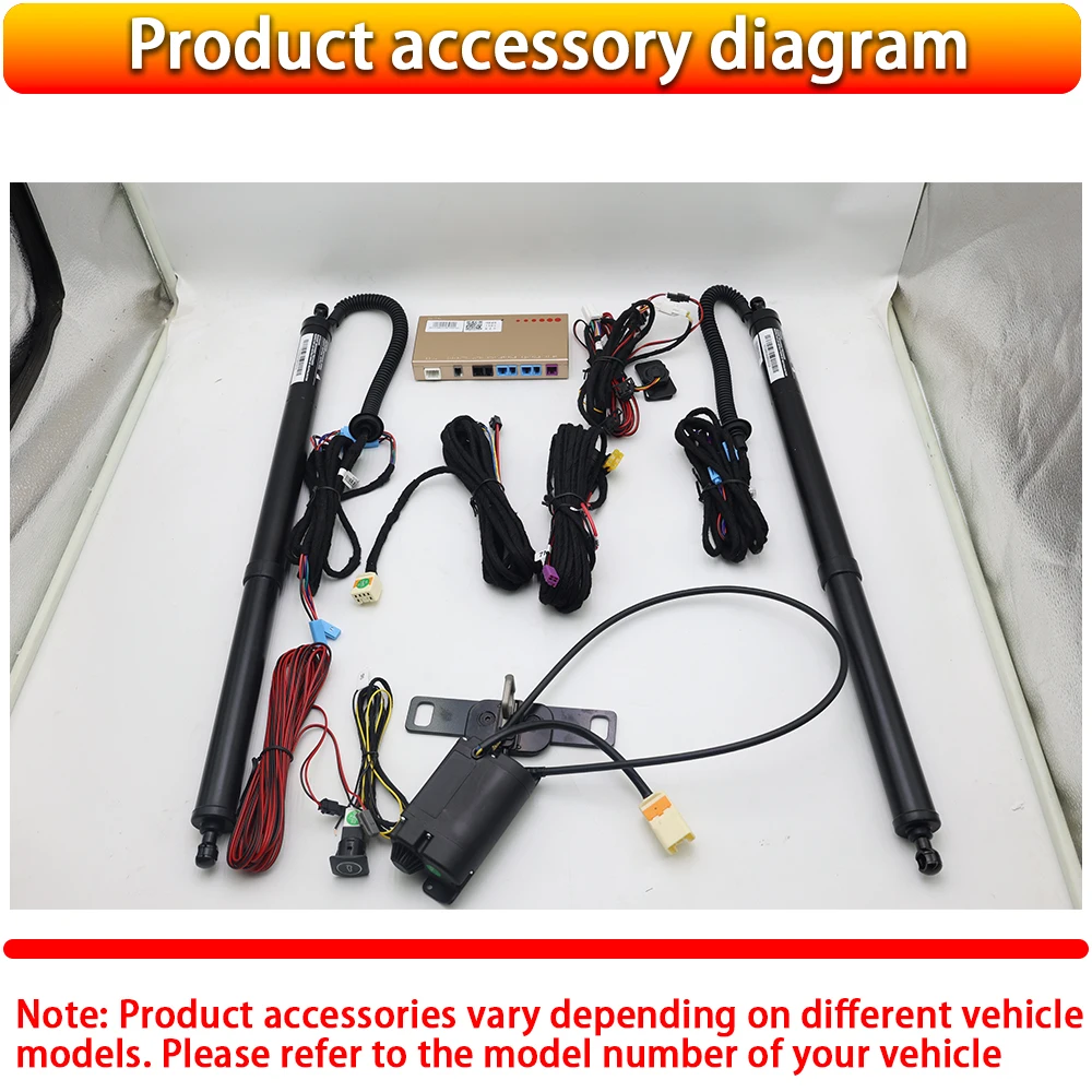 ZJCGO ل Volkswagen VW Taos Tharu 2018-2025 OEM أوتوماتيكية تعمل بالطاقة الكهربائية الباب الخلفي قوة الباب الخلفي نظام عدة رفع البوابة الخلفية