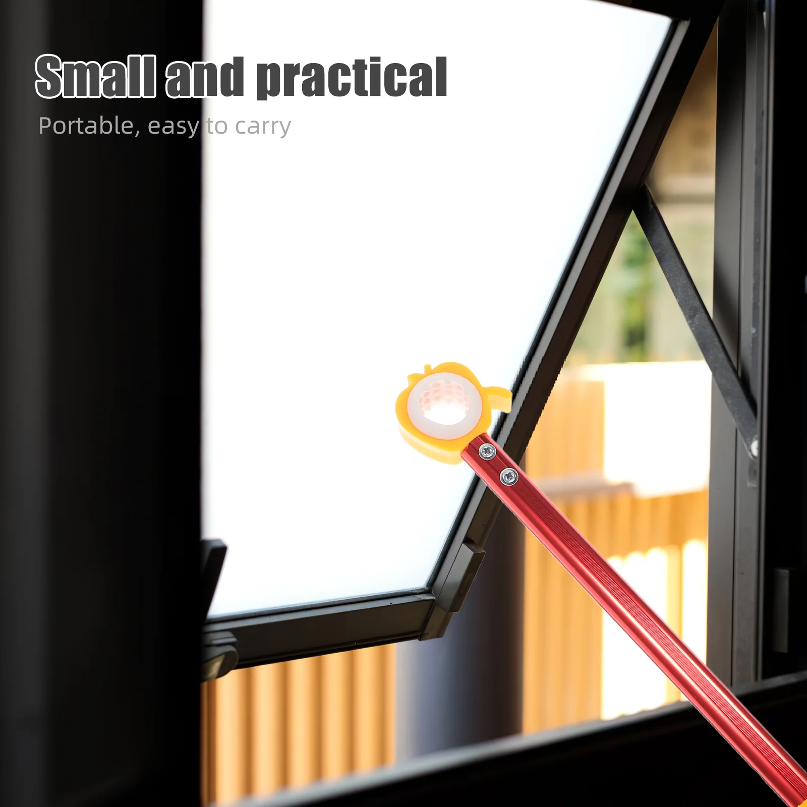 

Window Opener Pole Extendable Blinds For High Windows Durable Rod Home School Bedroom Living Room Kitchen Awning