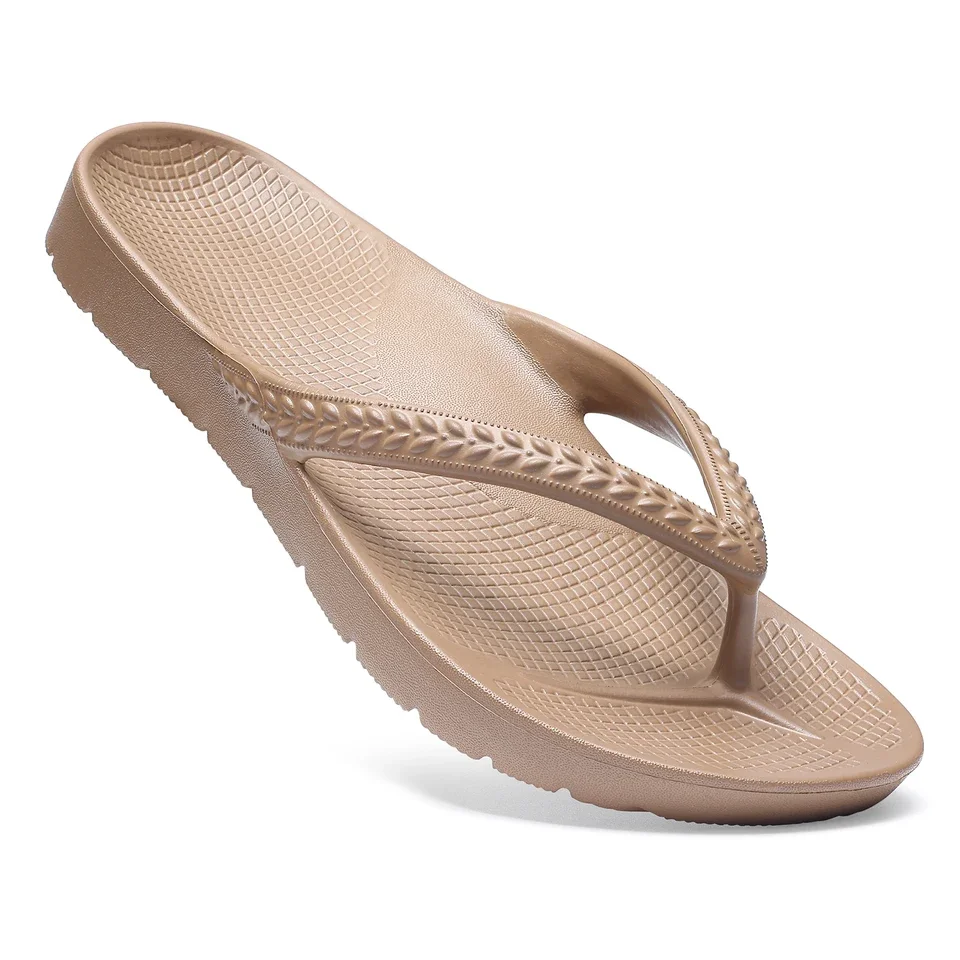 

Women's Flip Flops Summer Fashion Orthopedic Sandals Outdoor Beach Slippers With Arch Support Unisex House Bath Slides