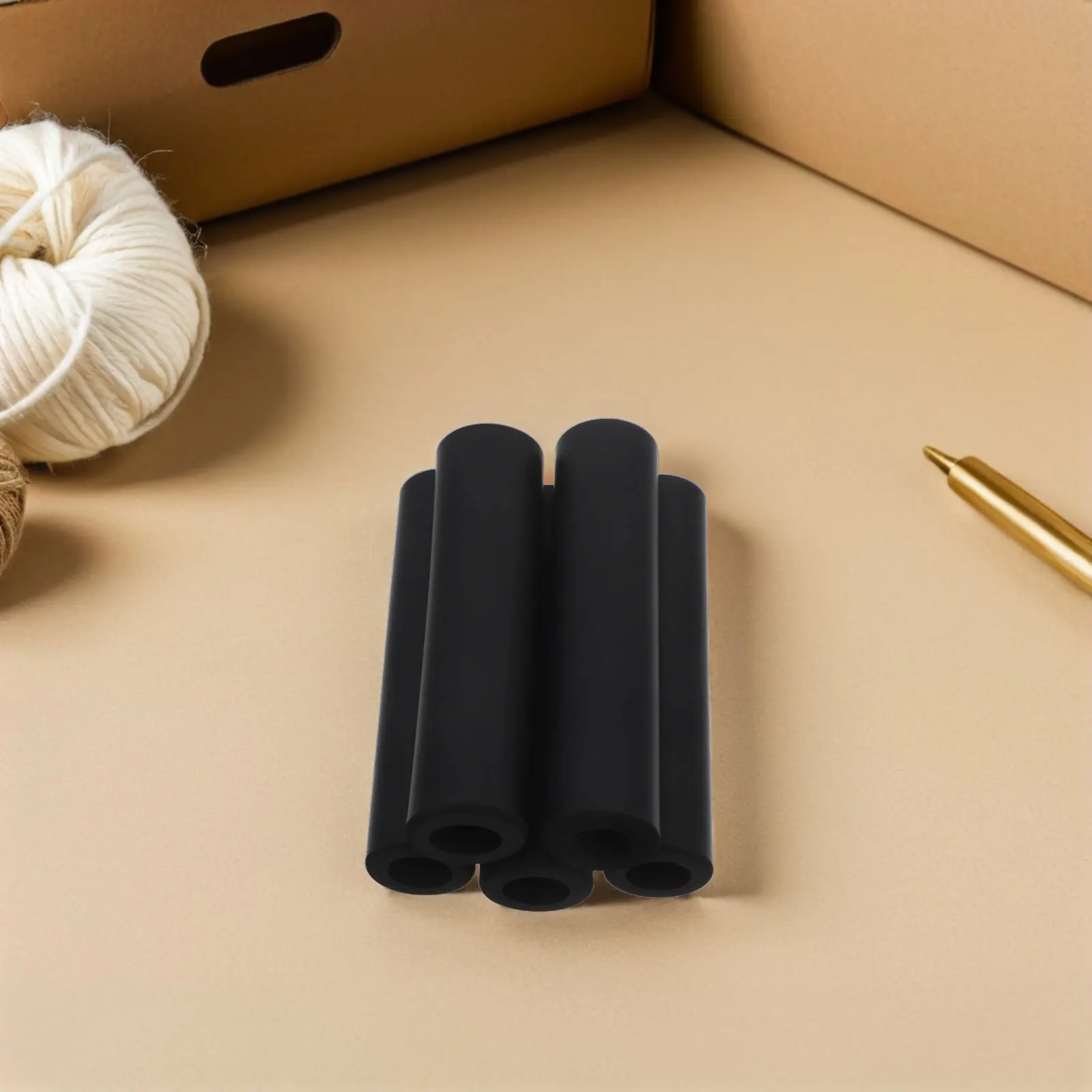 

Набор из 5 амортизирующих нескользящих губчатых накладок на ручку швабры, защитные чехлы-подушки для стержней из нержавеющей стали, аксессуары для уборки