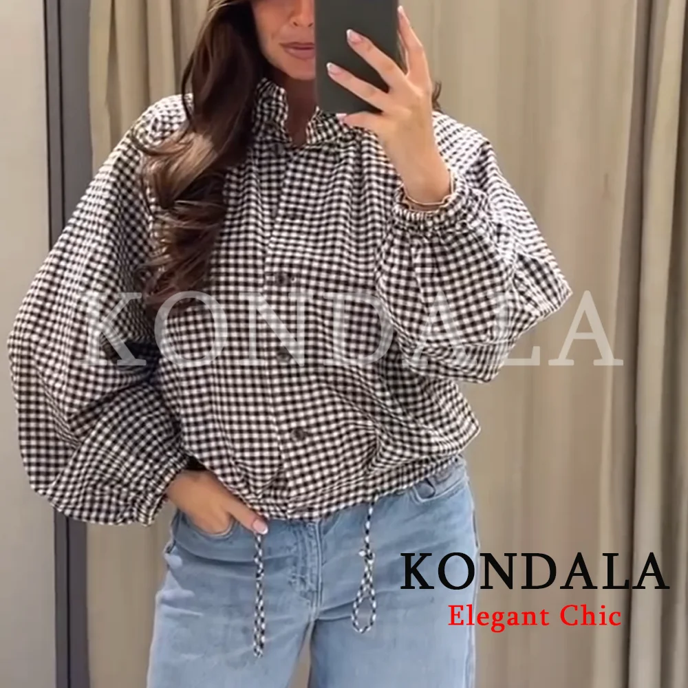 KONDALA Damska Elegancka Koszu – Vintage Fashion Jersey recenzja i cena