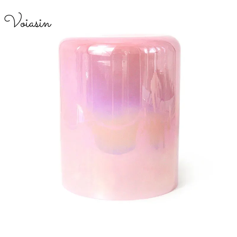 6/7/8Inch Pink Clear Quartz Crystal Singing Bowl Top Level Sound Therapy Meditation Voiasin Relaxing Sounds Bowl 440/432hz Set