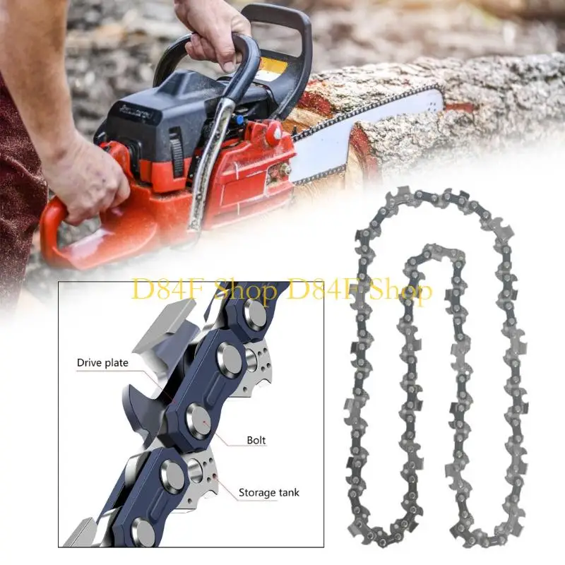 D84F Industrial Strength Chainsaw Chain 4~16Inch For Electric Chainsaws Cutting